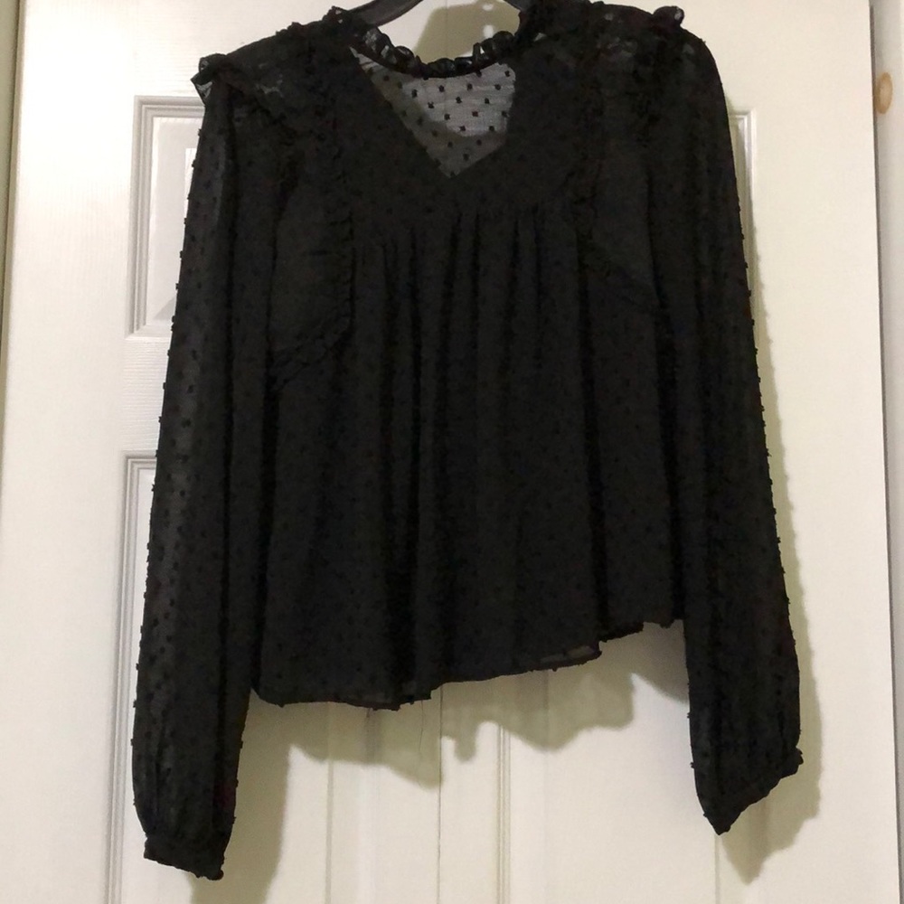 Zara Black Top